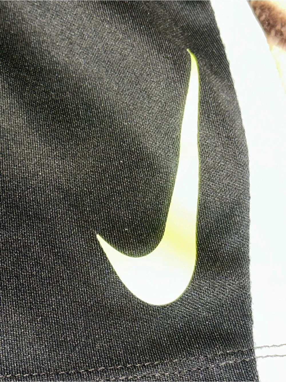 Nike Neon Yellow & Black Baby Athletic Set